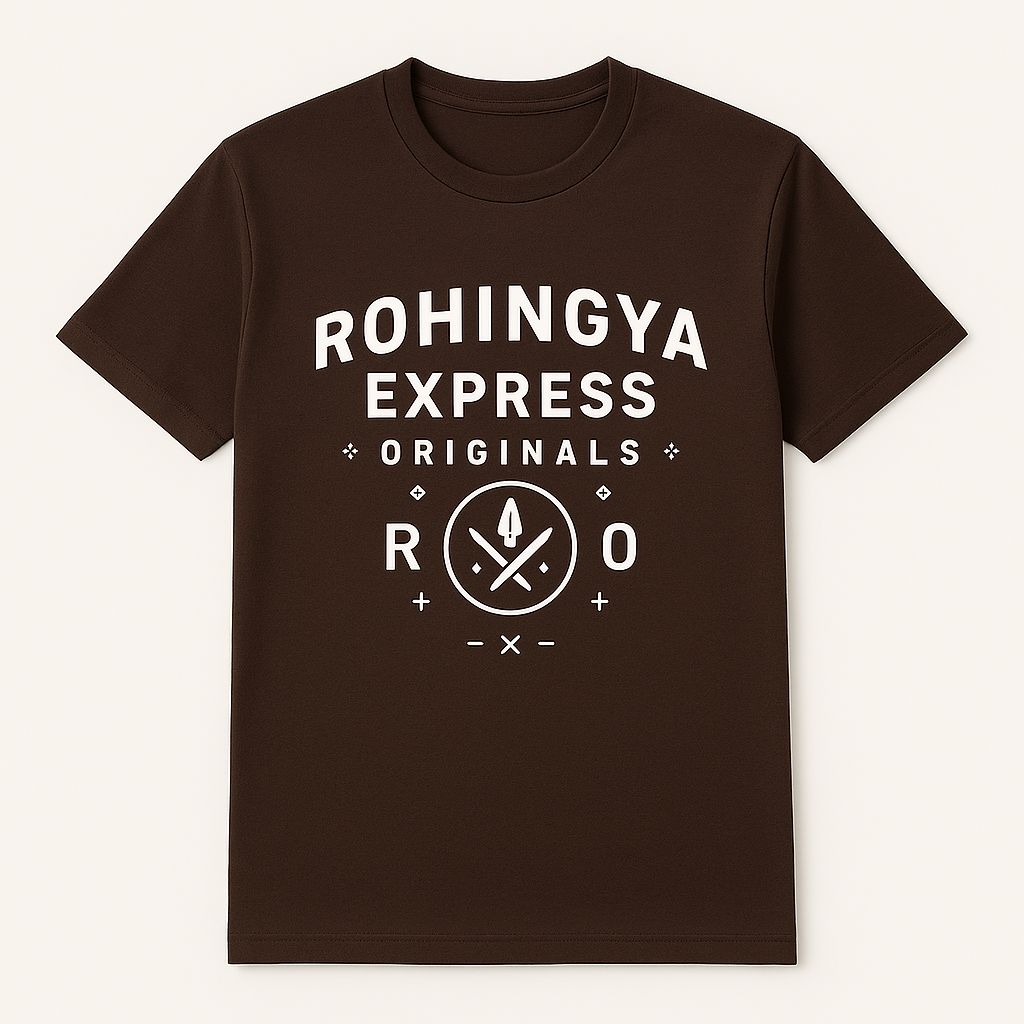 Rohingya Muslim Typography T-Shirt